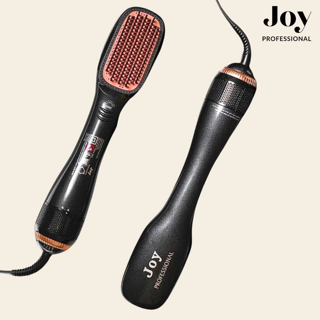 جوي 2 في 1 مجفف شعر سيراميك وفرشاة تصفيف