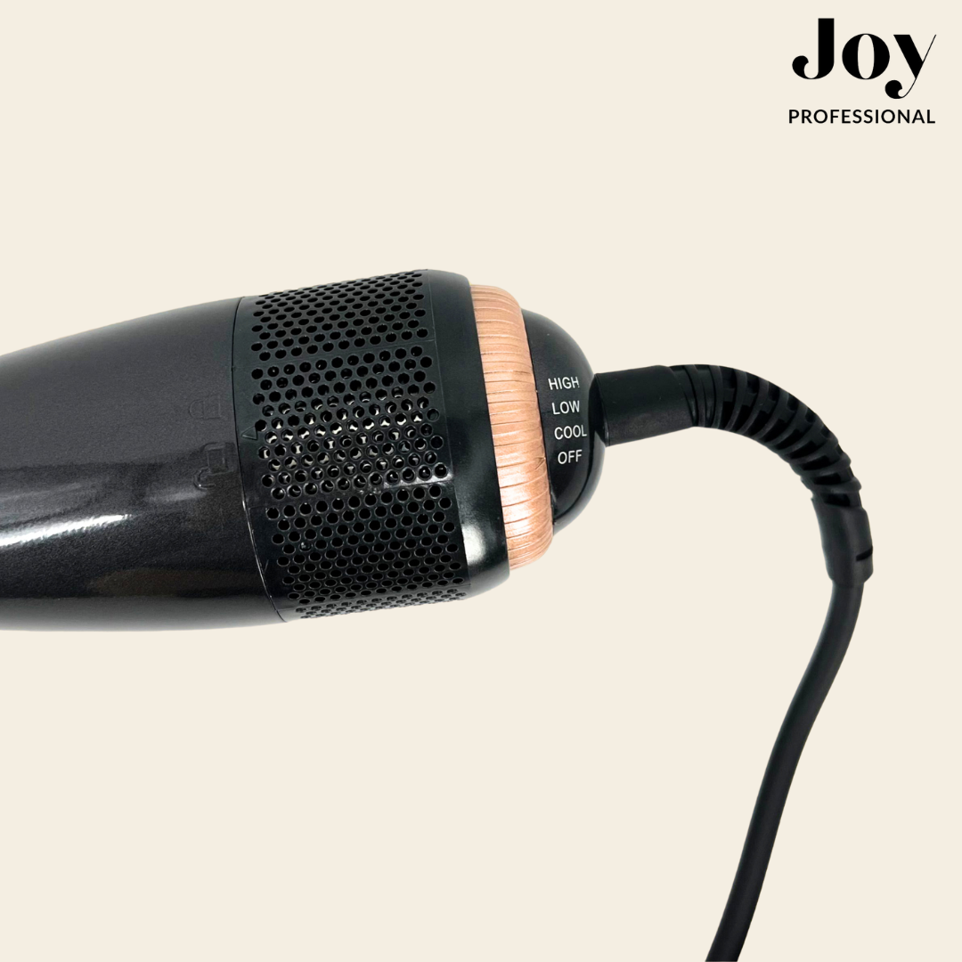 جوي 2 في 1 مجفف شعر سيراميك وفرشاة تصفيف