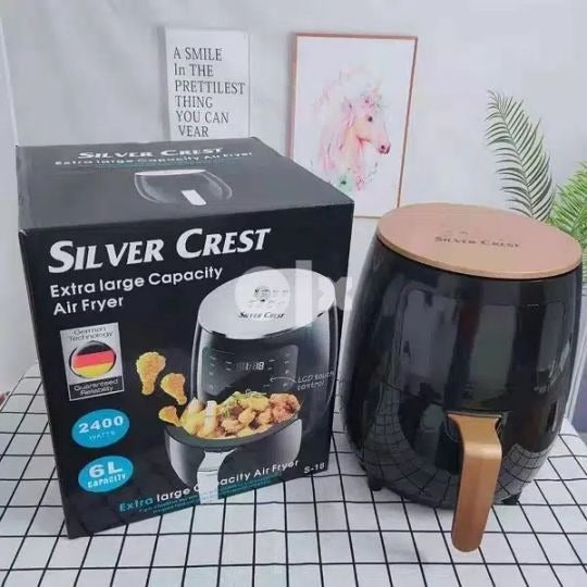 Silver Crest Digital Air Fryer XL 6L capacity 2400 watts