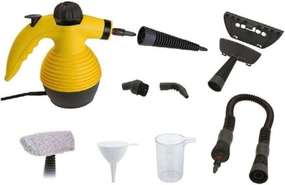 Portable 9-in-1 Handheld Steam Cleaner for Home/منظفات البخار المحمولة مع ضمان لمدة عامين بسعر واحدة.