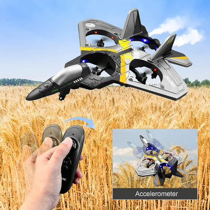 Remote Control Jet: Easy to Fly, Altitude Hold, One-Key Takeoff for Kids