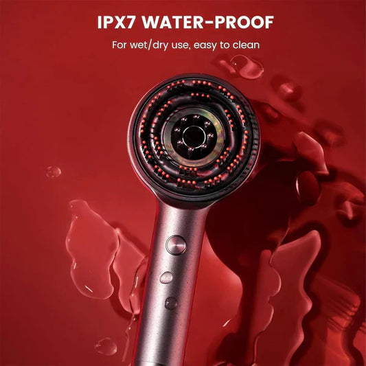 Noorella™ Scalp Massager Brush: Stress-Relieving Hair Care Tool for All Hair Types